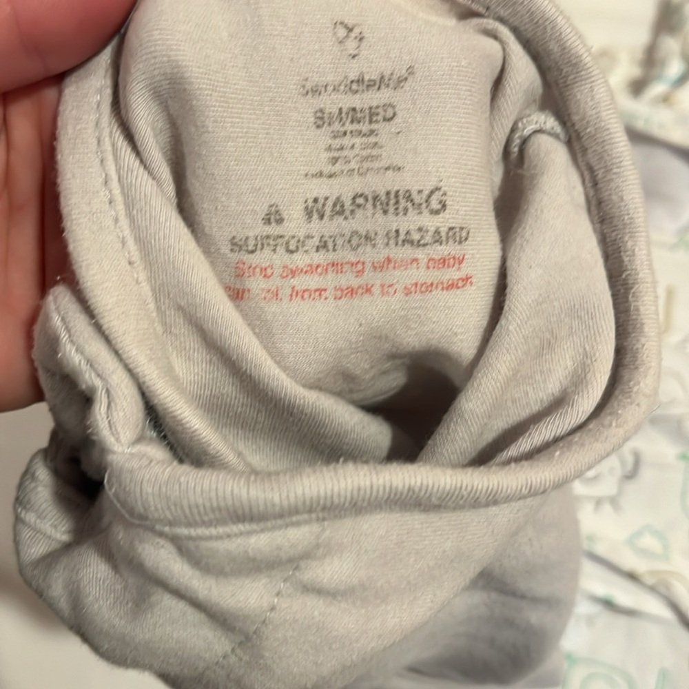 Swaddle me sleep sack